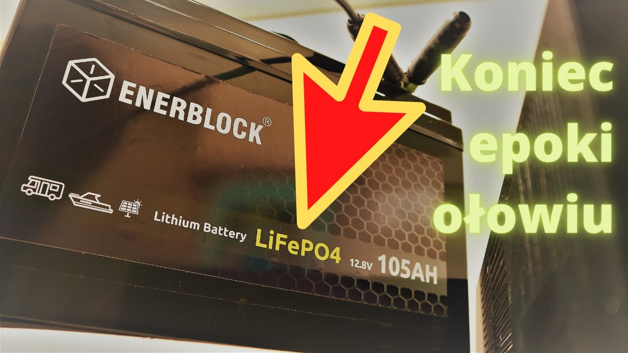 LiFePO4, AGM, GEL, KWASIAK. Test Akumulatorów Głębokiego Rozładowania. DEEP CYCLE.