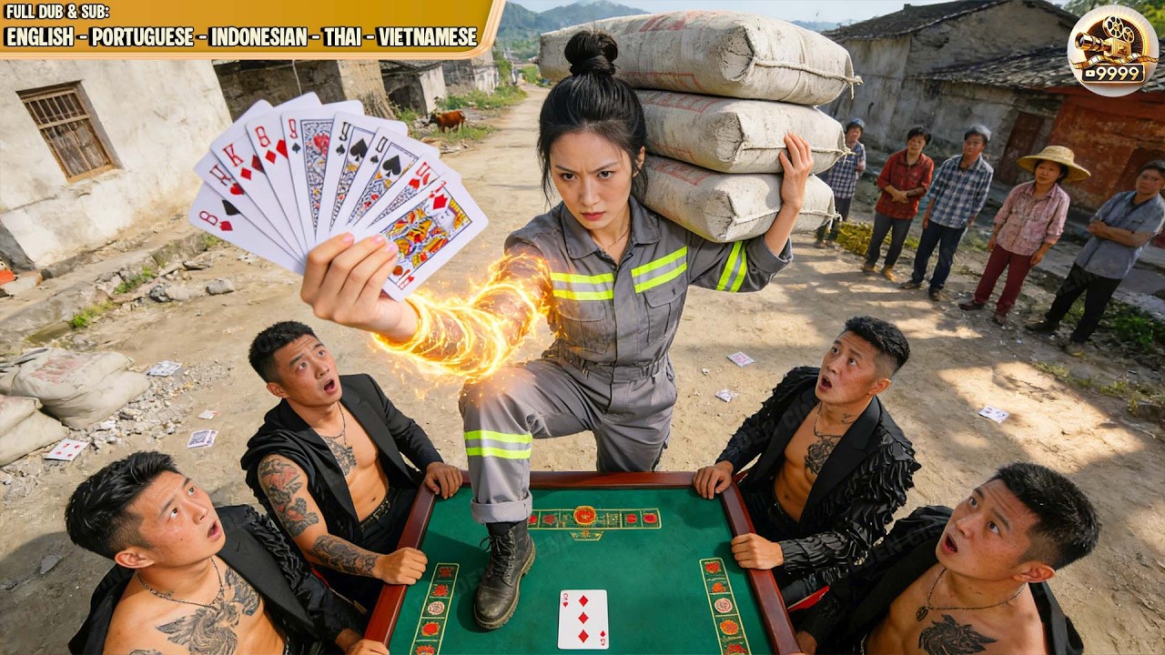 Frail Girl Enters Casino, Mocked By Thugs, Unaware She's The God Of Gambling Who Wins All The Money
