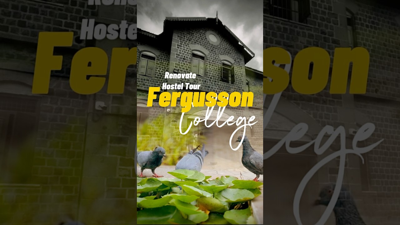 Fergusson College renovated hostel❤️👀 #marathivlog #fergussoncollege #hostel #aatakynivantch #mini￼