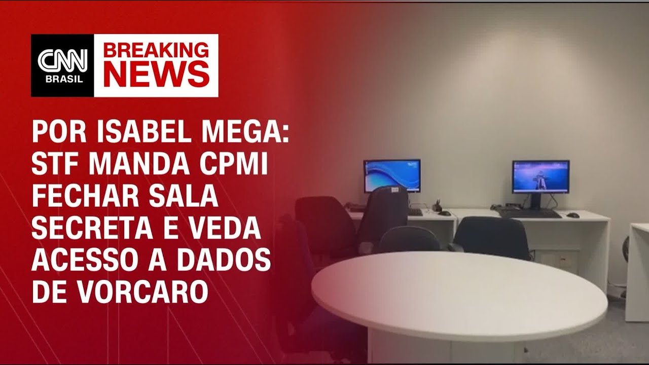 STF manda CPMI fechar sala-cofre e veda acesso a dados de Vorcaro | CNN PRIME TIME