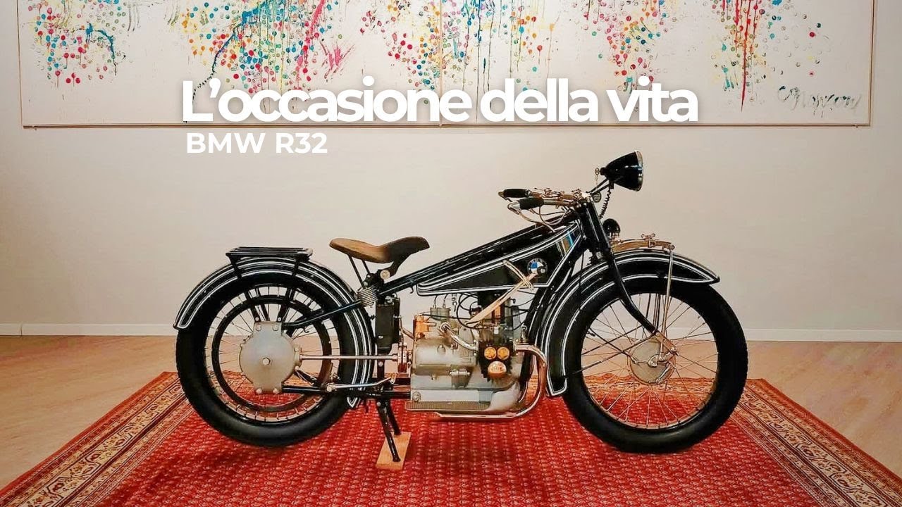 Certe occasioni capitano una volta nella vita, come RESTAURARE una BMW R32 del 1925