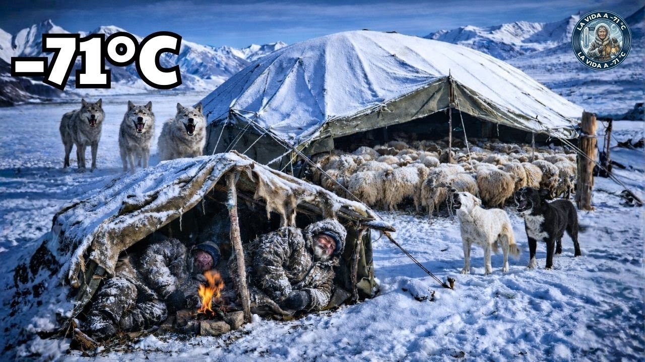 Surviving Shepherd Life in One of the Coldest Regions of Afghanistan a -71 °C |supervivencia nómada