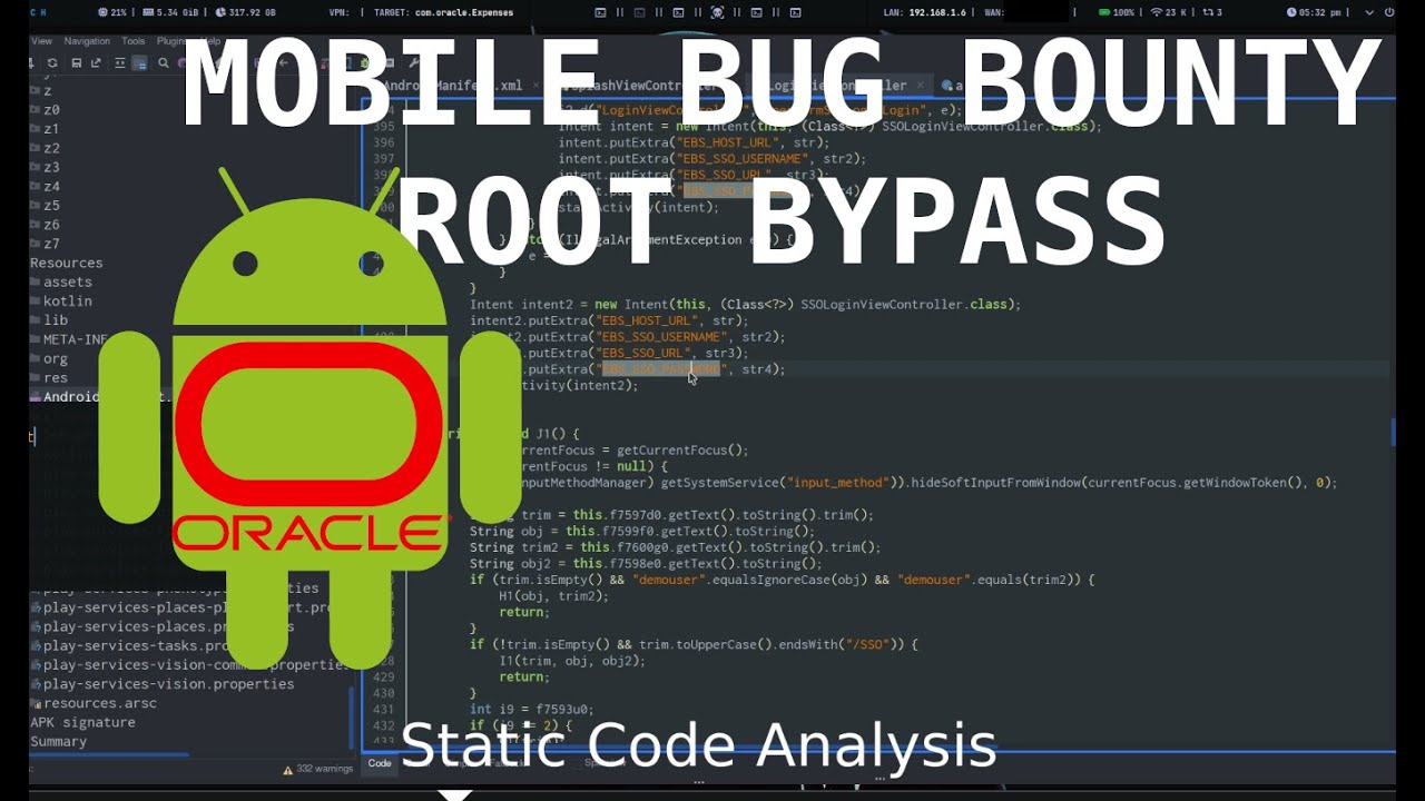 Oracle - MOBILE BUG BOUNTY - Root Bypass!
