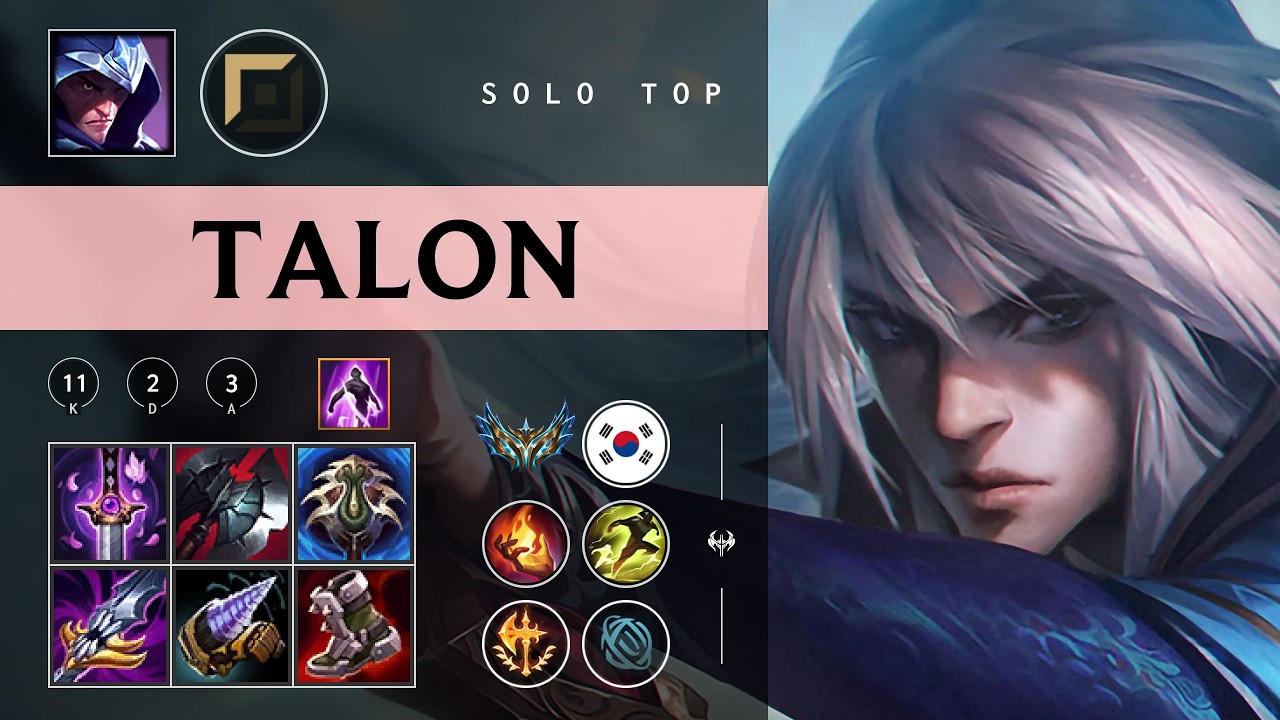 Talon Top vs Yorick - KR Challenger Patch 26.03