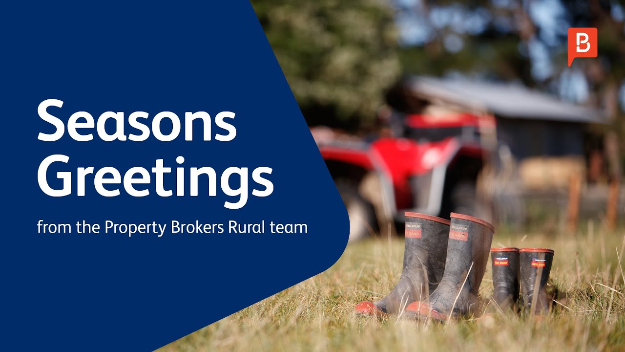 Seasons Greetings from the Property Brokers Rural team