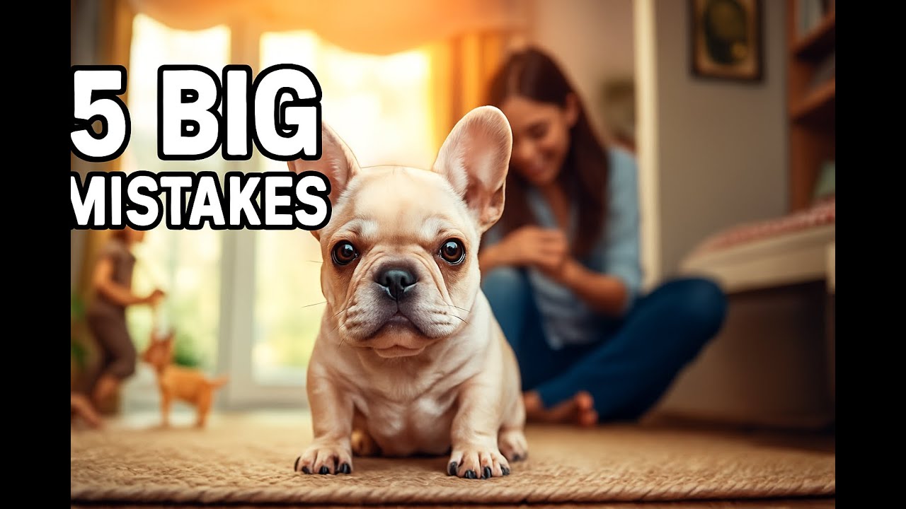 5 Mistakes New French Bulldog Owners Make