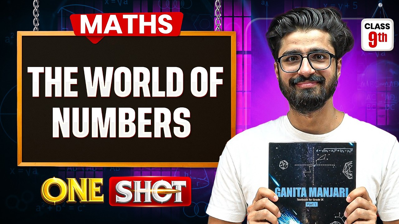 The World Numbers Class 9 Chapter 3 ONE SHOT🔥 | New Syllabus 2026-27 | Ritik Mishra