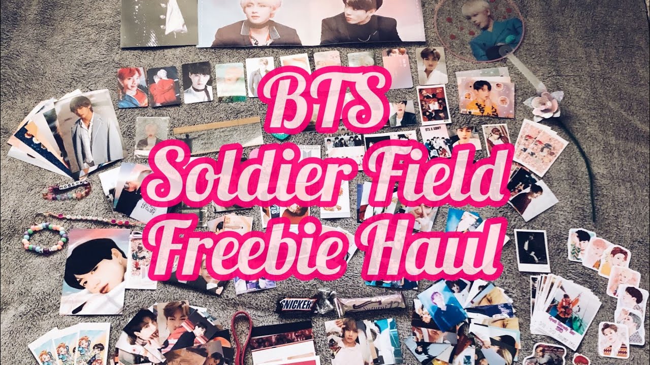 BTS Soldier Field Concert Freebies