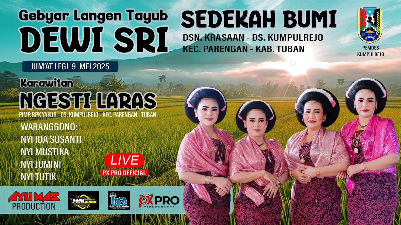 SENI LANGEN TAYUB DALAM RANGKA SEDEKAH BUMI 