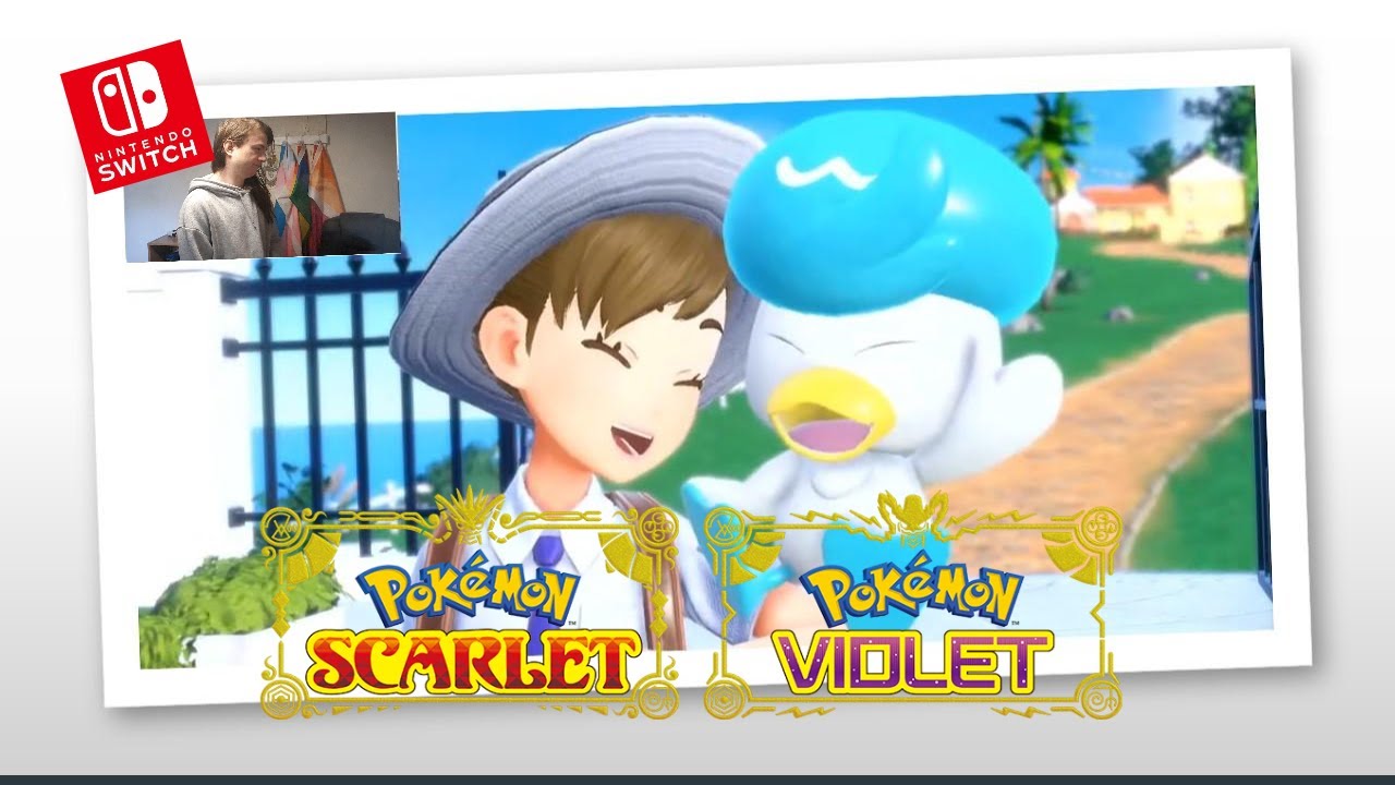 Pokémon Violet: Gameplay Walkthrough - The Paldea Region Getting Quaxly as Our Starter!