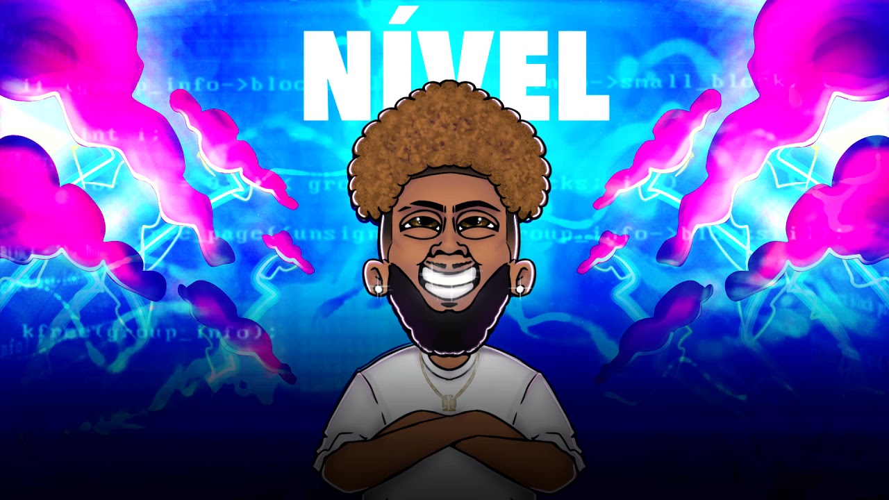 BIG THE KIID | Nível (feat. 808 Blood) | Lyric Video