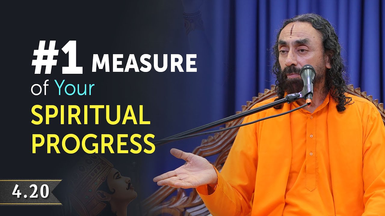 BG 4.20 | #1 Measure of Your Spiritual Progress per Lord Krishna | Bhagavad Gita Inspiration