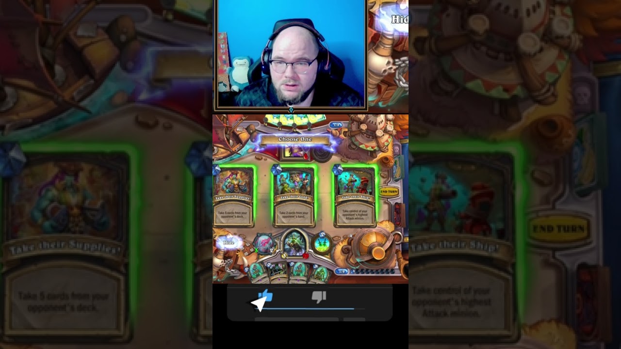 Hooktusk STEALS Games!! Pirate Rogue - (Hearthstone) 