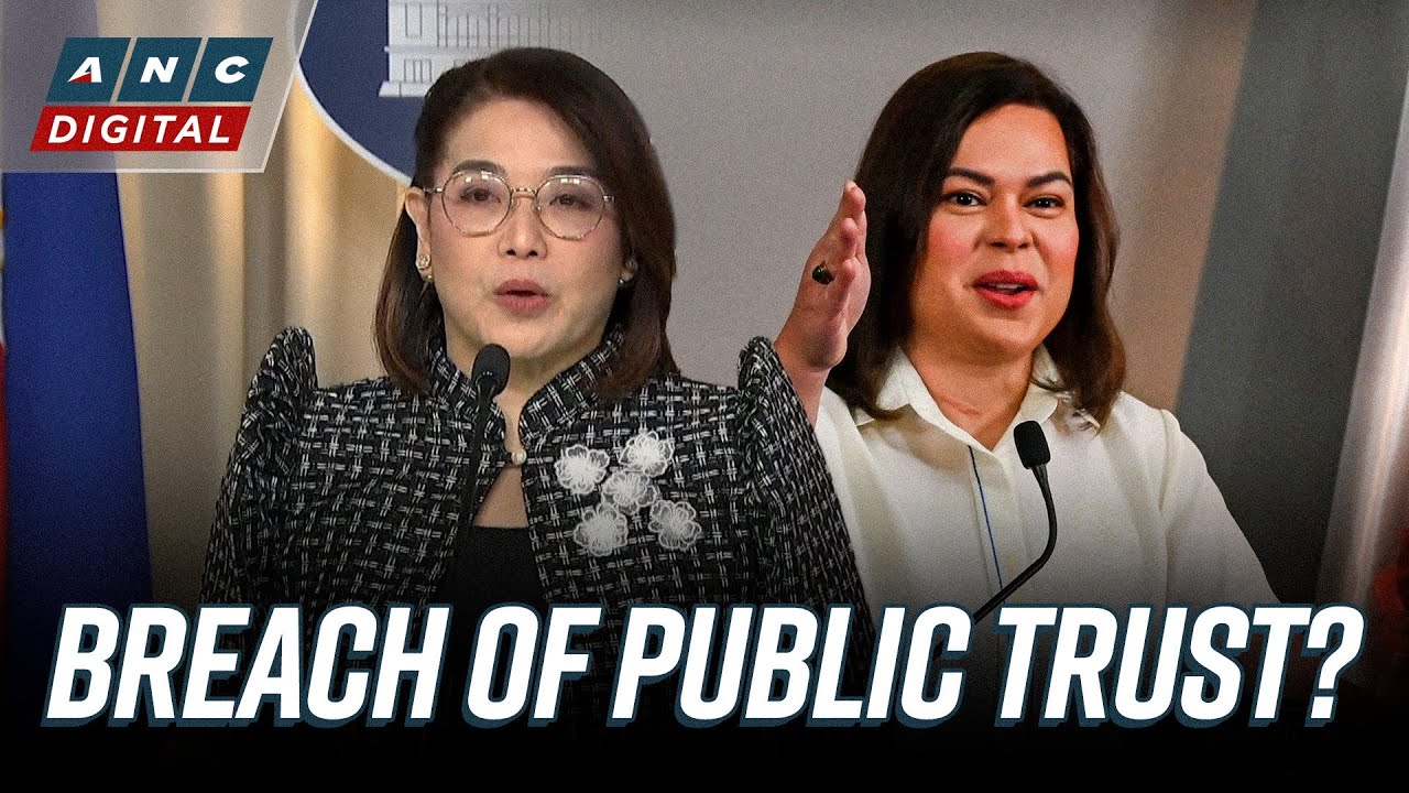 Palace: If VP Duterte knew of 2026 Mideast war and did nothing, that's 'breach of public trust'