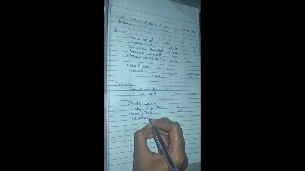 First video in corporate accounting volume 2 bank accounts other exercise sum no. 10