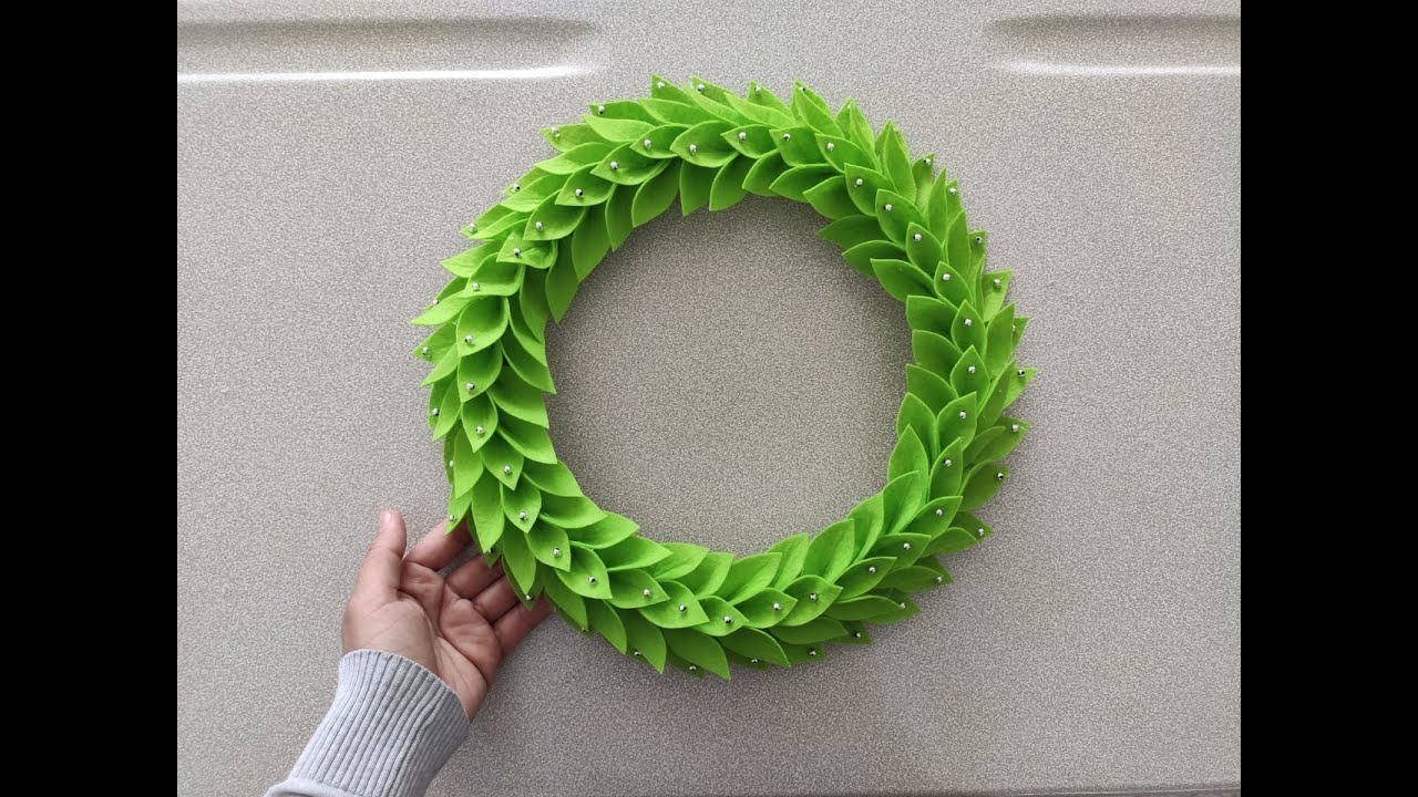 Keçeden Kolay Kapı Süsü Yapımı ! / Easy Door Decoration Made of Felt