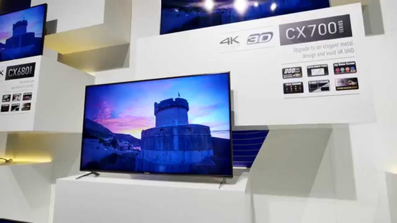 Panasonic Viera CX700 Hands On [4K UHD]