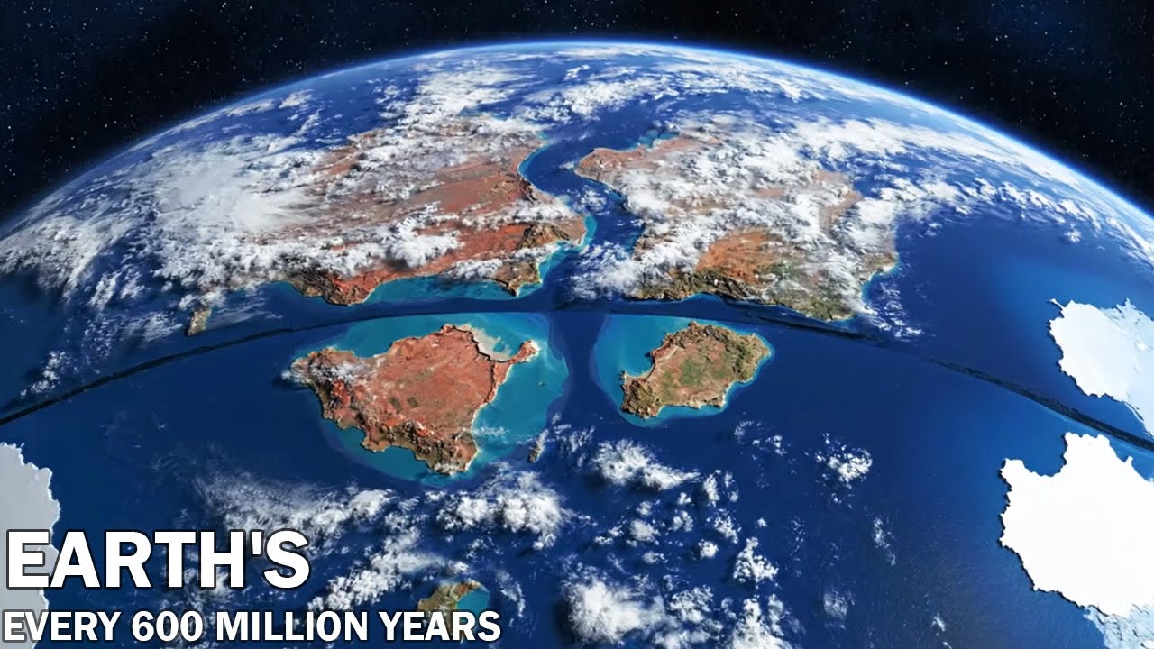 Why Supercontinents Form and Collapse Every 600 Million Years (The Cycle Explained)