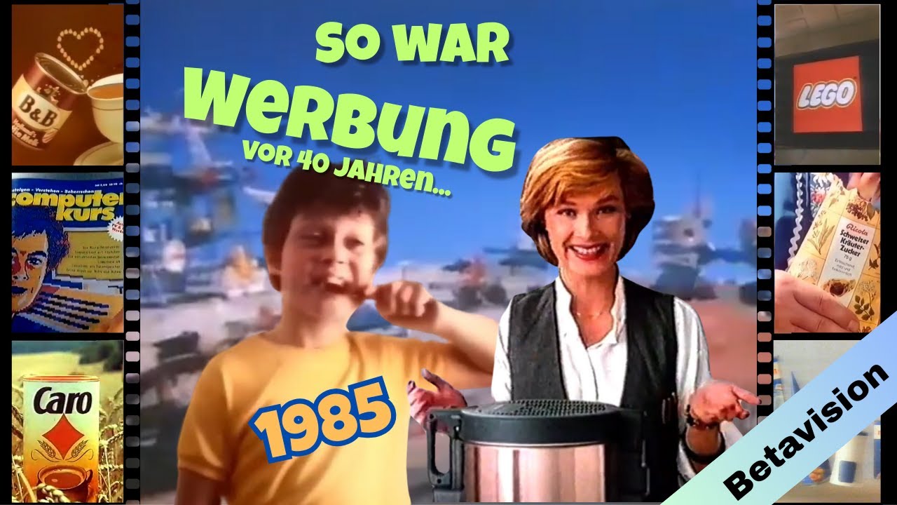 So war WERBUNG 1985 | Die kultigsten Werbespots vor 40 Jahren | BetaVision