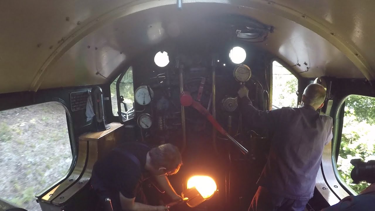DSR steam train footplate experience 2021. #dartmouth #steamloco