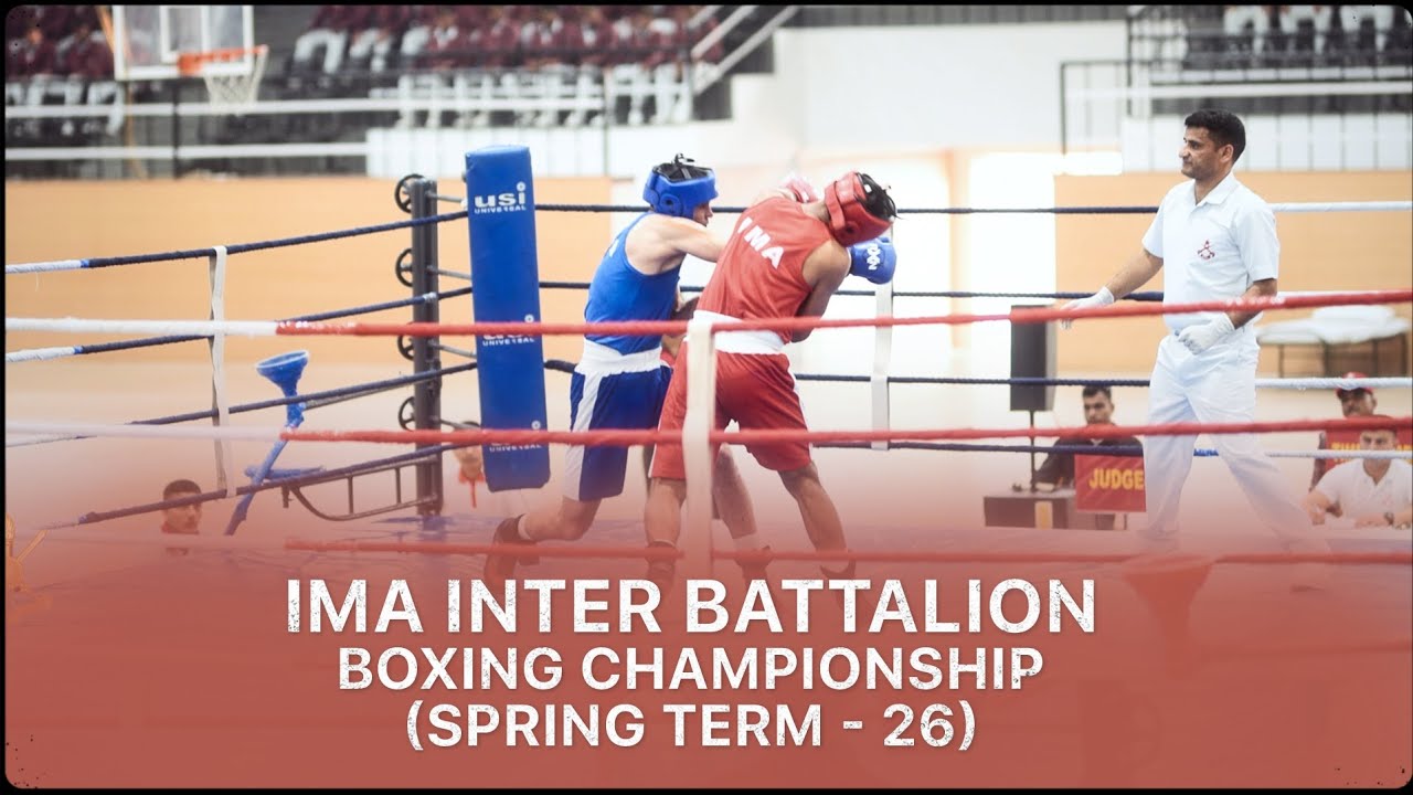 Inter Battalion Boxing Championship (ST-26) | IMA Dehradun