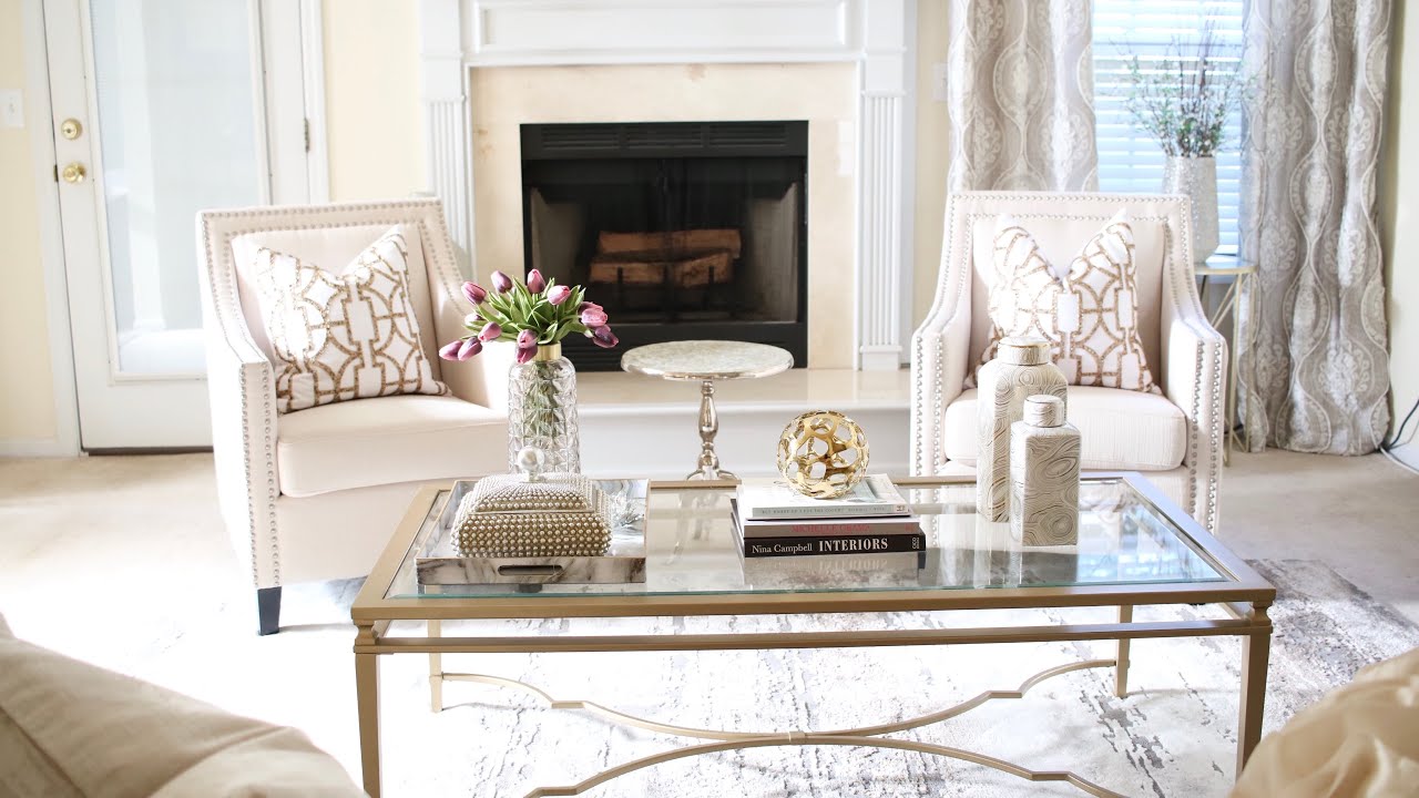 LIVING ROOM DECORATING IDEAS|LUXURY ON A BUDGET