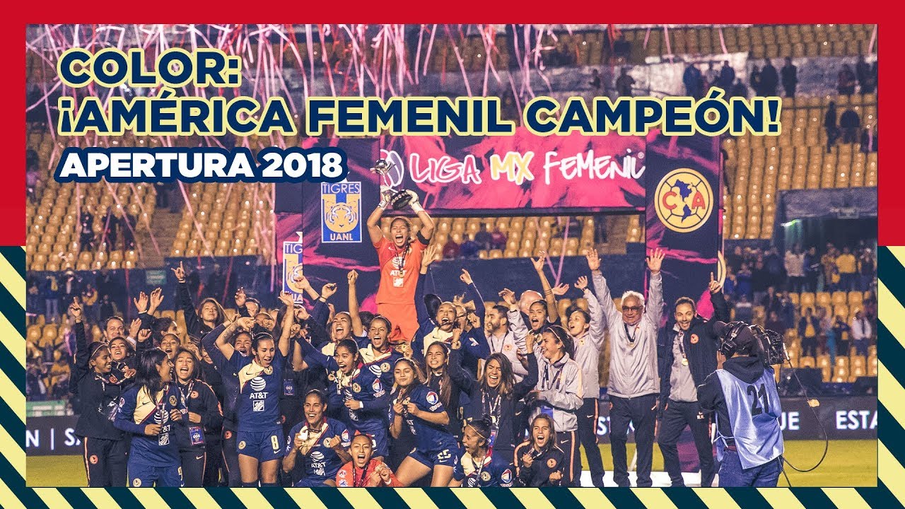 Color Femenil | ¡CAMPEONAS DEL APERTURA 2018! | Club América
