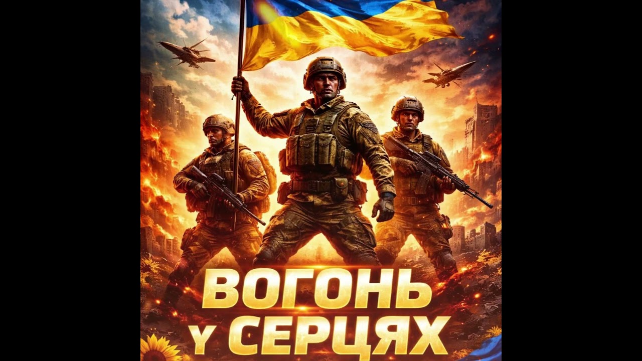 🔥 Вогонь у серцях 🔥 Відчуй незламну силу України!  Ця пісня вибух емоцій,рішучості та патріотизму!