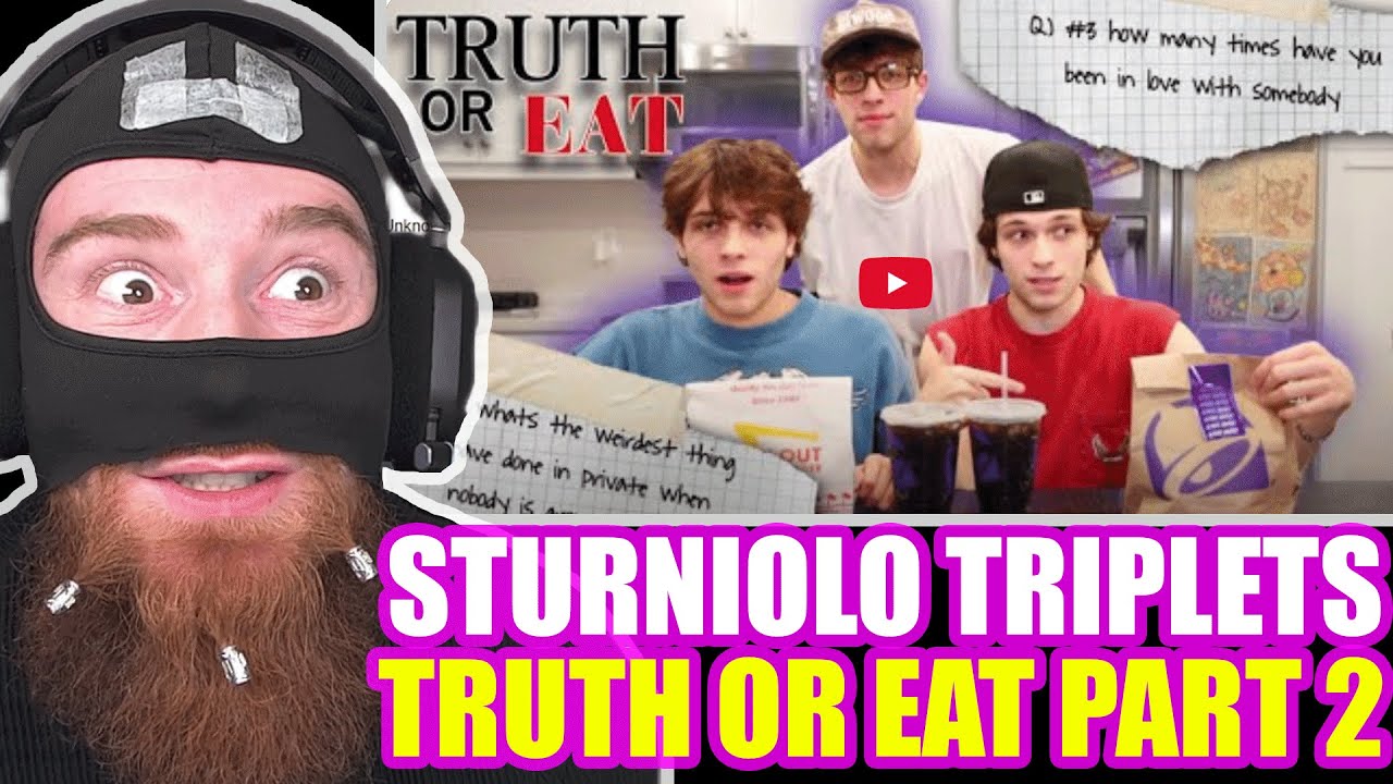 STURNIOLO TRIPLETS TRUTH OR EAT PART 2