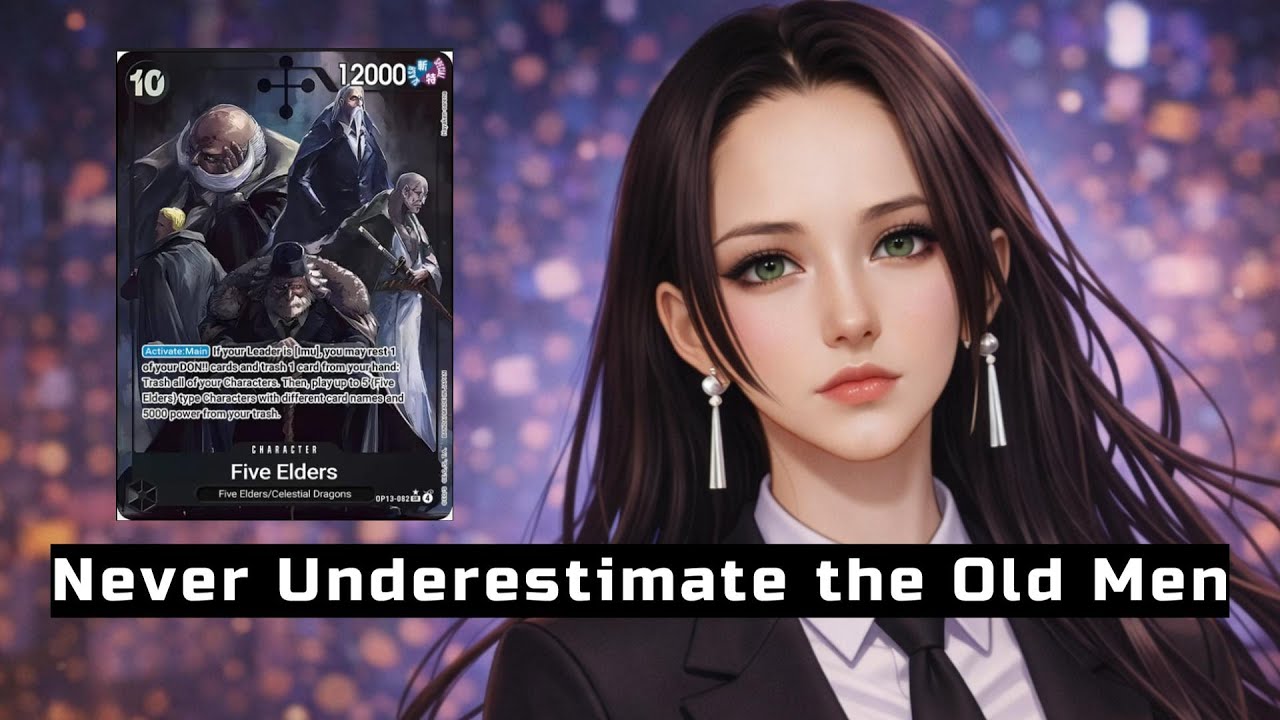 《Never underestimate the old men》- Naomi.Q   #optcg #song #imu  #onepiece  #5elders