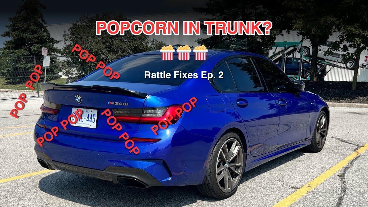 Weird Popcorn-Making Noise FIXED | BMW G20 - No More Rattle Ep. 2