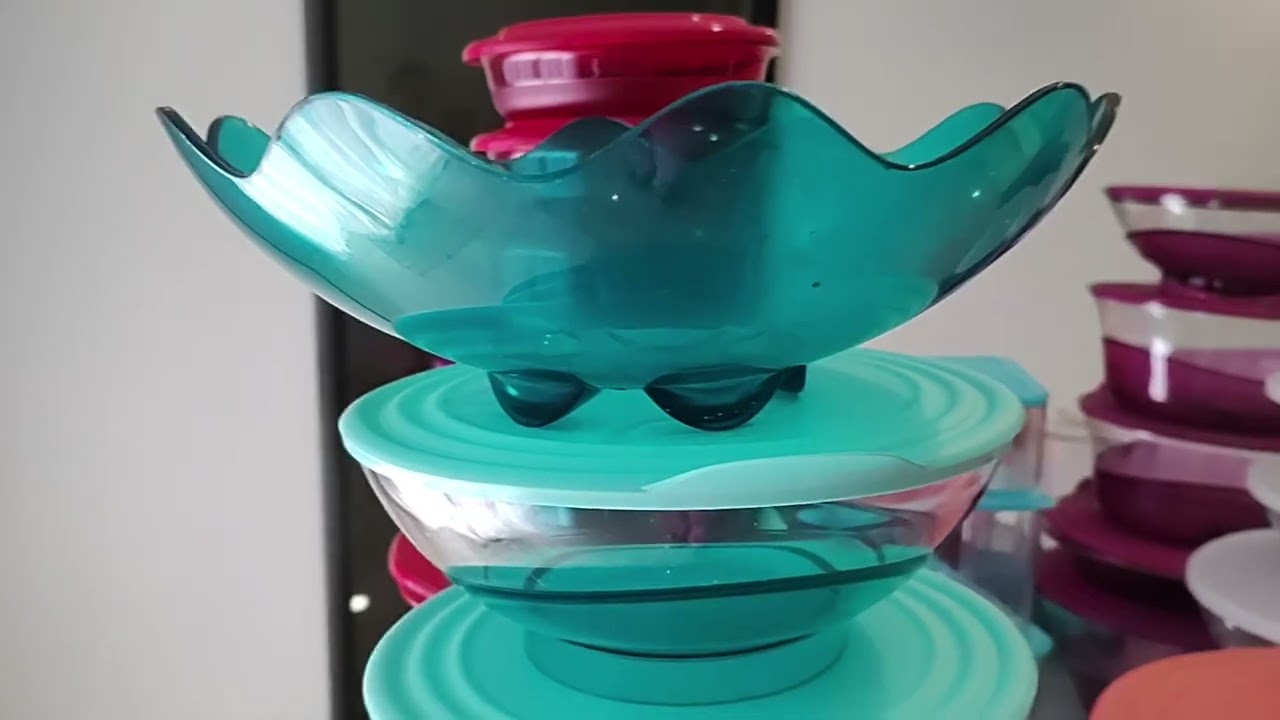 Minha coleção de Tupperware policarbonato!!😊🥰