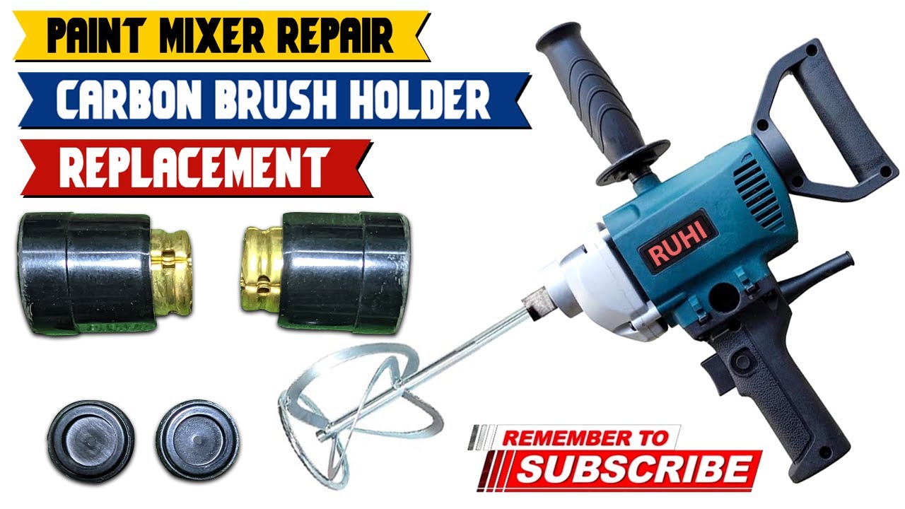 How To Fix A Paint Mixer Machine In Hindi! Learn From Chaudhari Power Tools