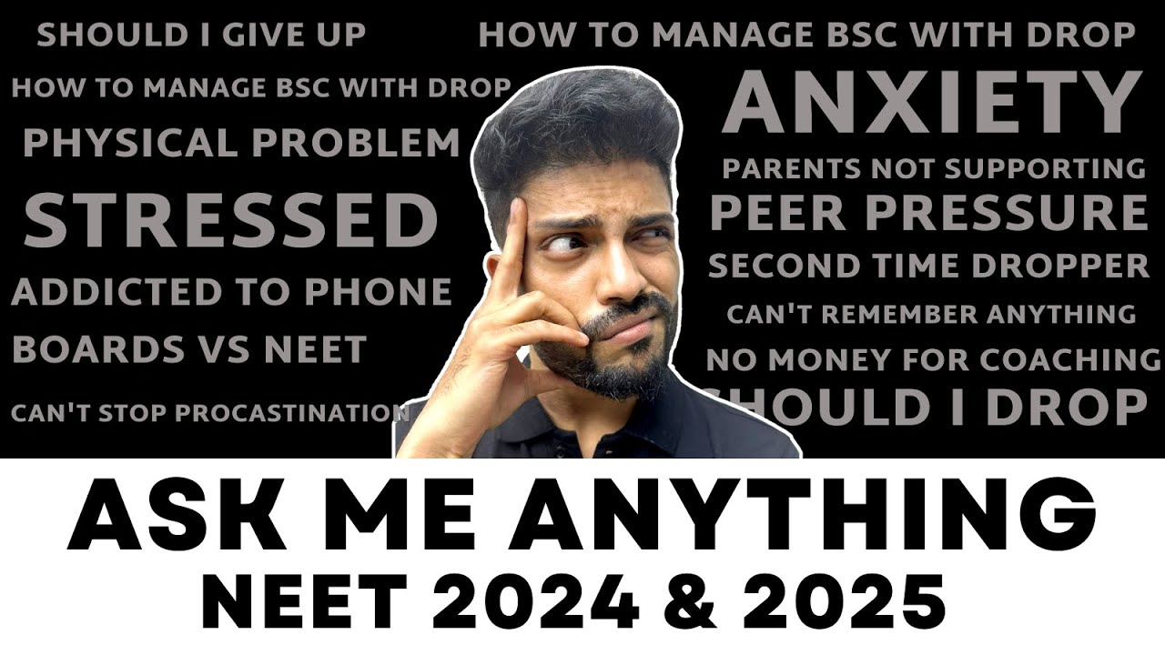 Ask Me Anything - NEET Edition👩&zwj;⚕️ by Prateek Jain Sir 🔥