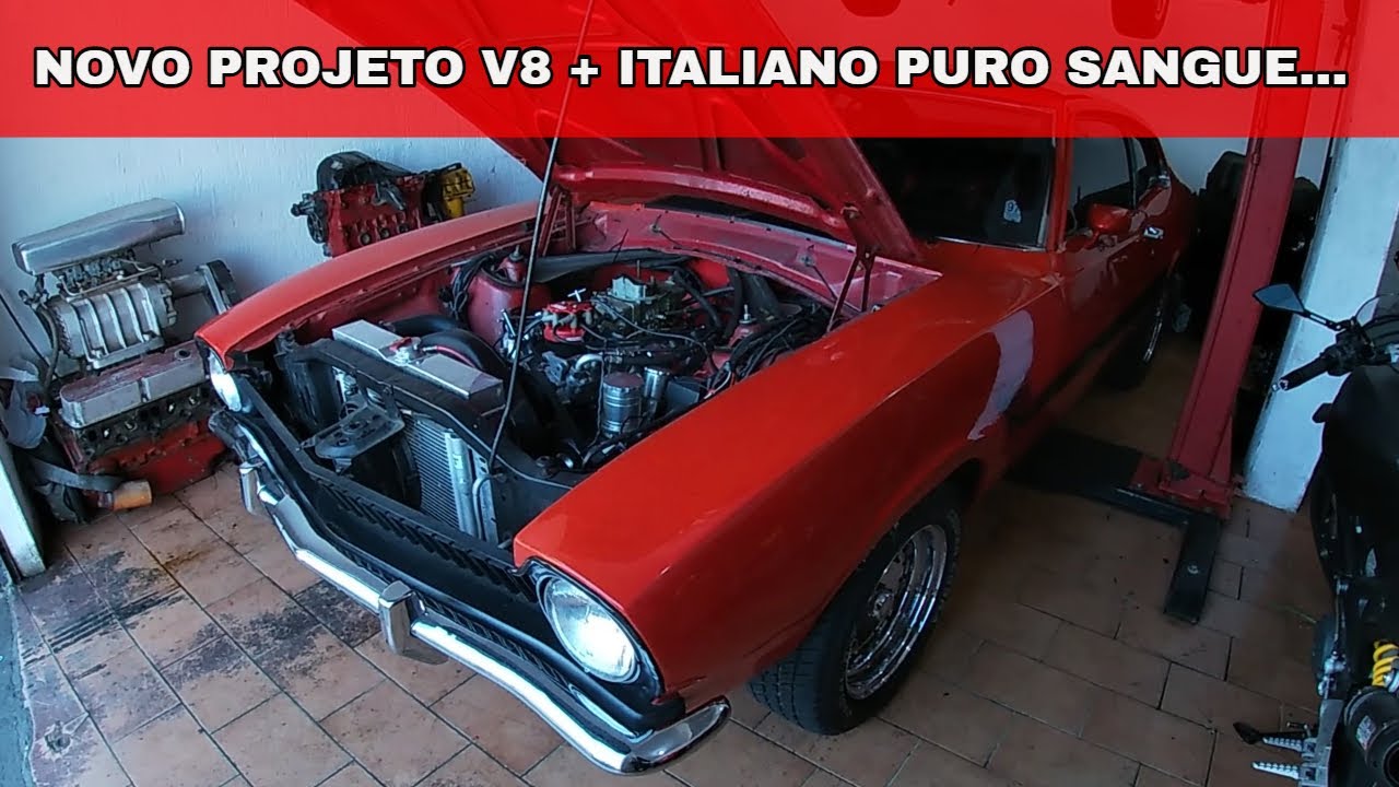 NOVOS PROJETOS: MAVERICK 302 V8 + ALFA ROMEO 155... VIDEO DE APRESENTAÇÃO.