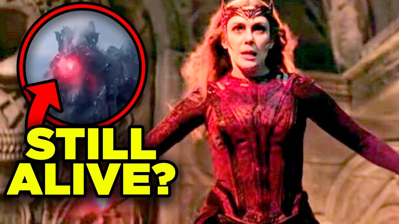 Multiverse of Madness: WANDA STILL ALIVE? Detail Hidden in Final Scene!