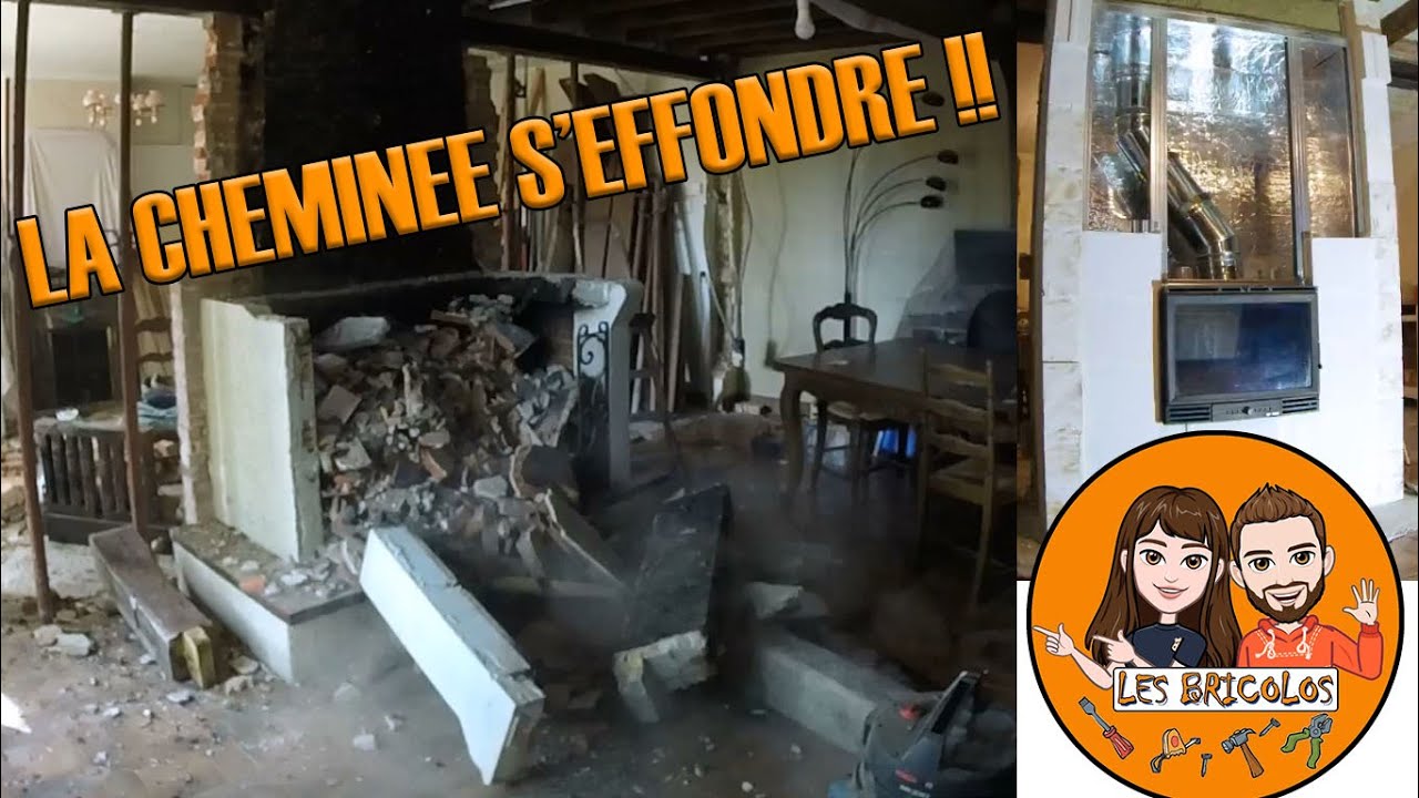 RÉNOVATION D'UNE CHEMINÉE - PARTIE 01