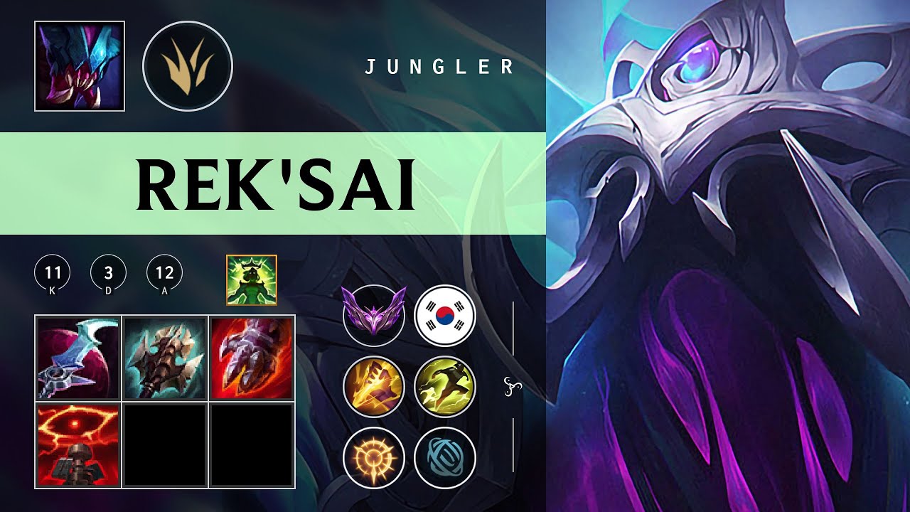 Rek'Sai Jungle vs Bel'Veth - KR Master Patch 26.01