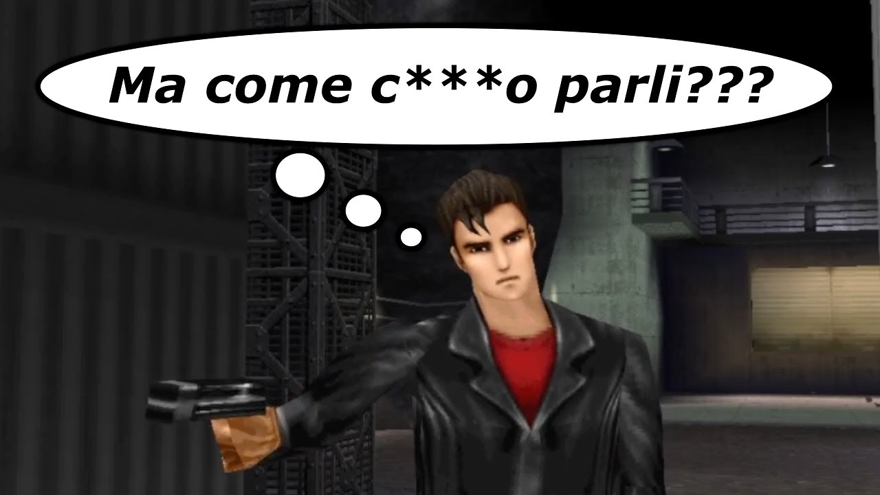 Time Crisis: Project Titan (PS1, ITA) All Cutscenes (HILARIOUS DUBBING)