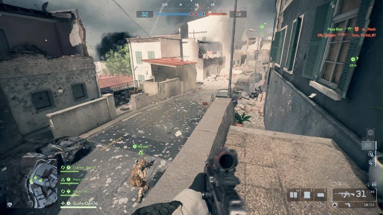 25 minutes of Battlefield gameplay #1