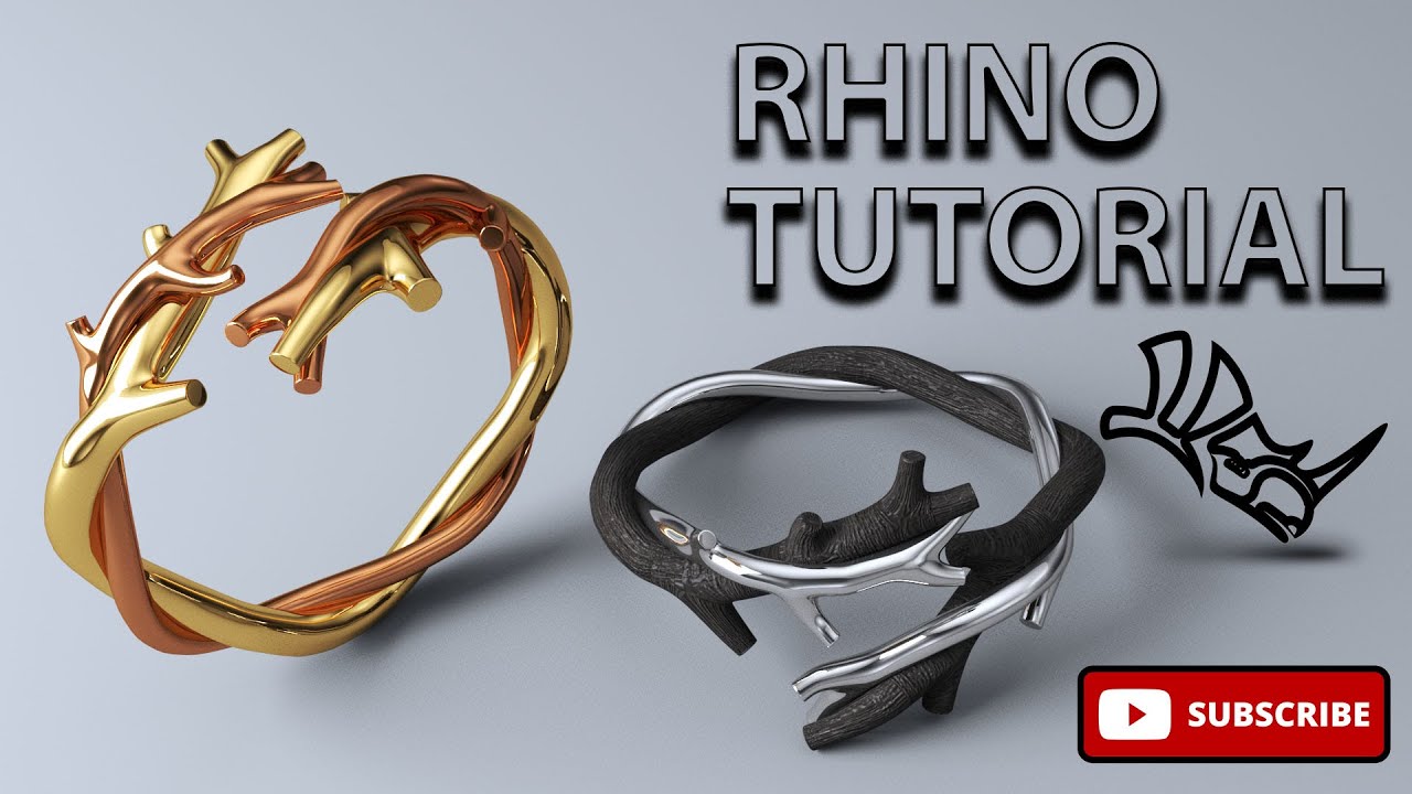 Rhino SubD Tool: Advanced Tree Branch Ring Tutorial