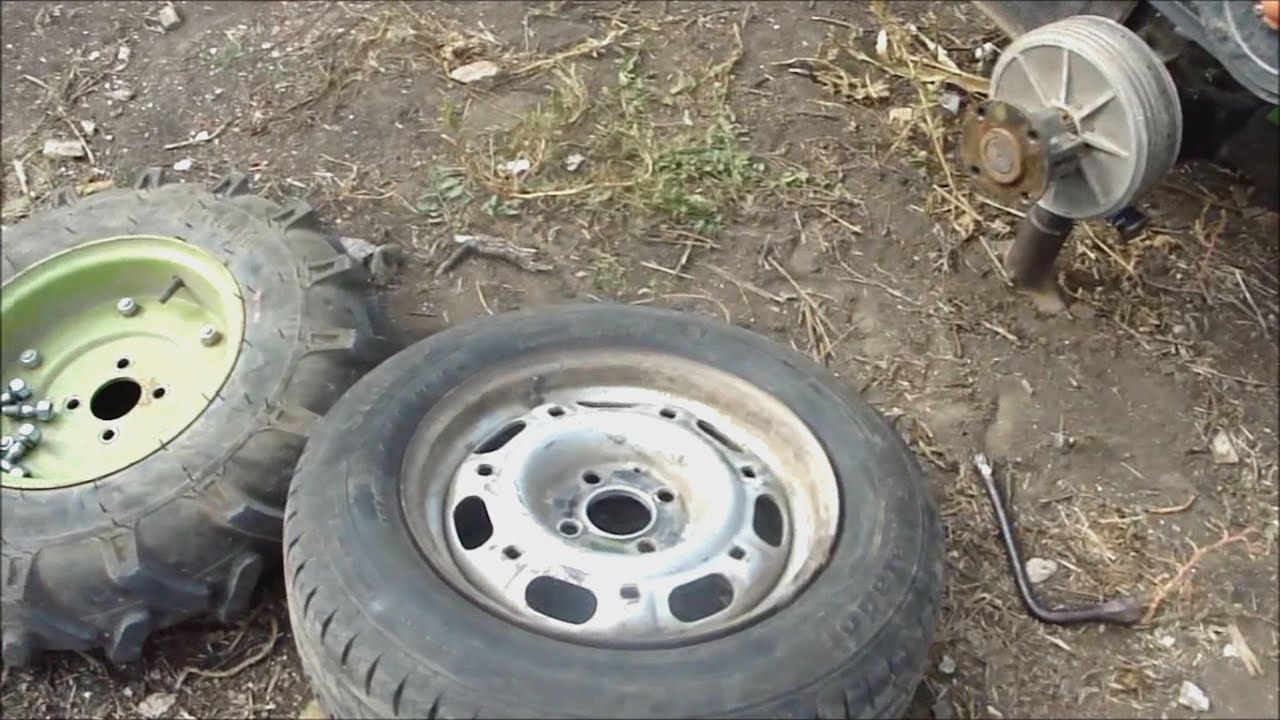ЗУБР Q79E ОБНОВКА 2 Замена колес с родных на автомобильные!
