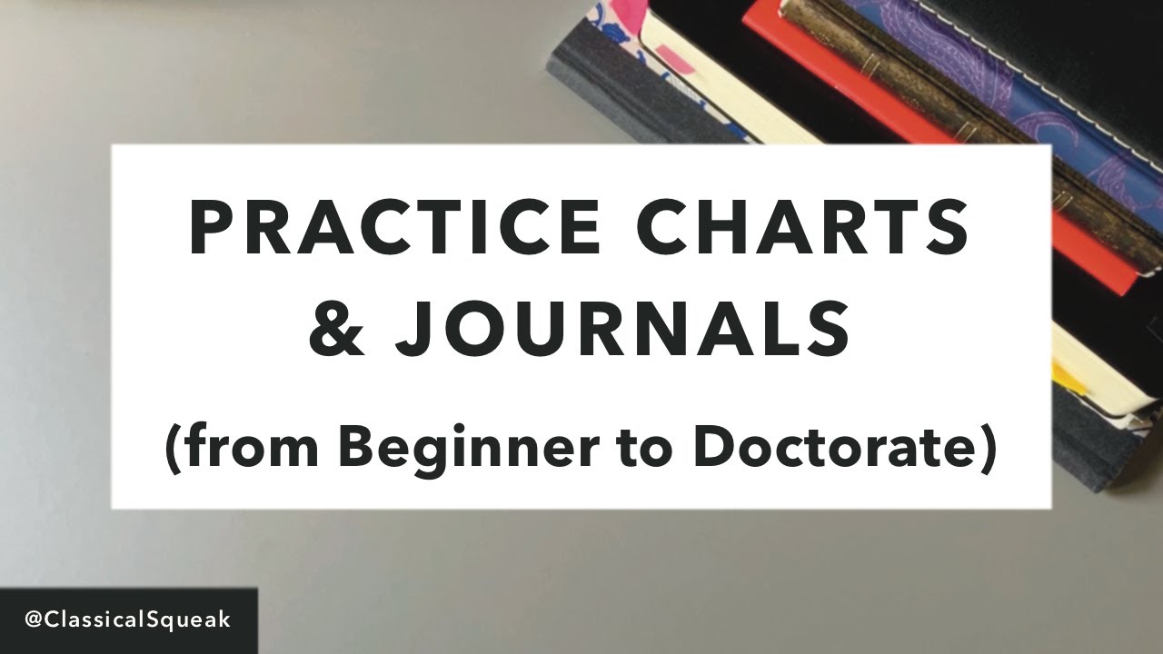 Do practice journals work? | Piano Charts (from Beginner to Doctorate), Strategies, and Organization