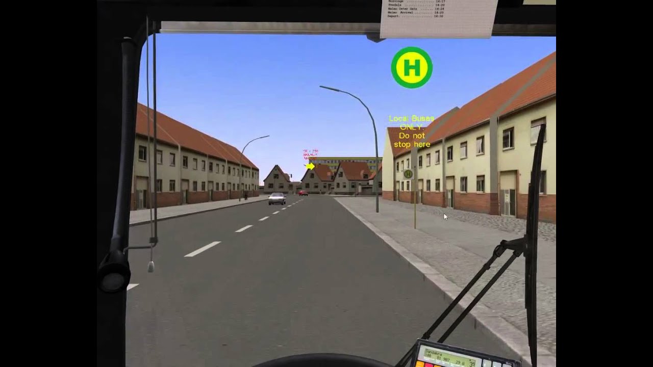 omsi 2 Ystad-Malmo maps route 100 to Malmo