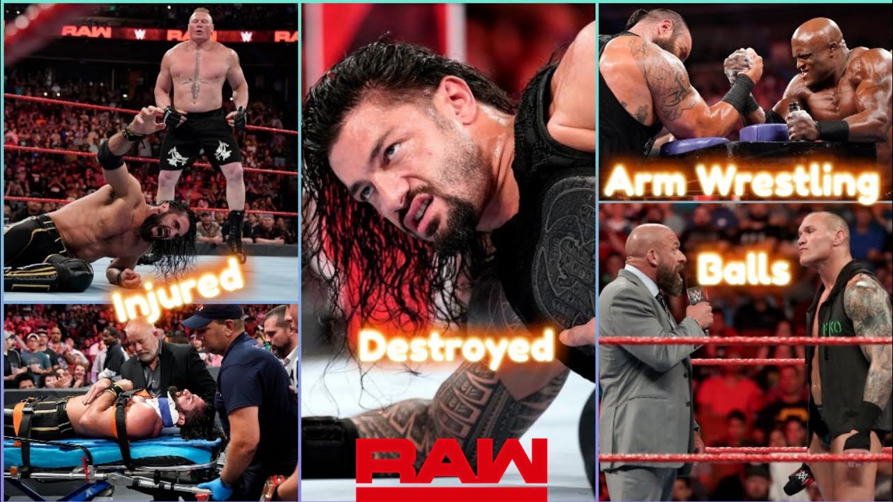 HINDI - WWE Monday Night Raw 3 June 2019 Highlights | WWE Raw 3/6/19 Highlights | Seth in Hospital