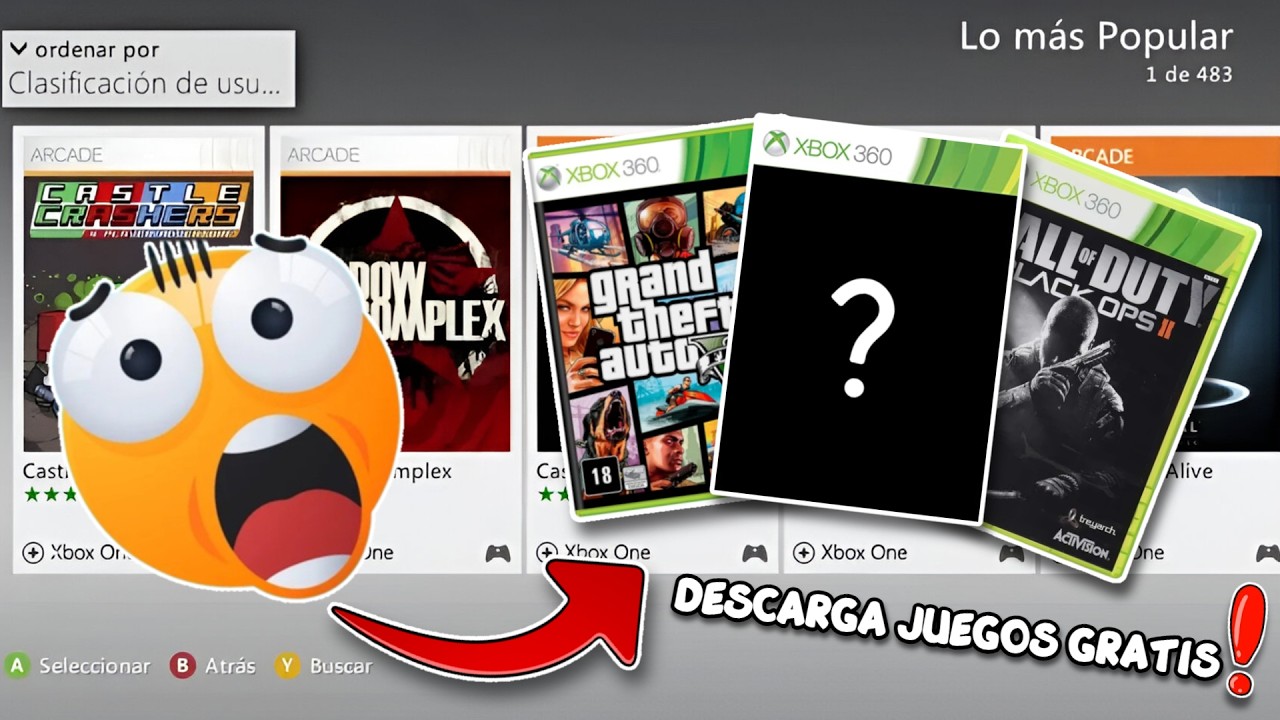 COMO DESCARGAR JUEGOS DE XBOX 360 TOTALMENTE GRATIS EN 2025 ✅️ (Metodo Actualizado)
