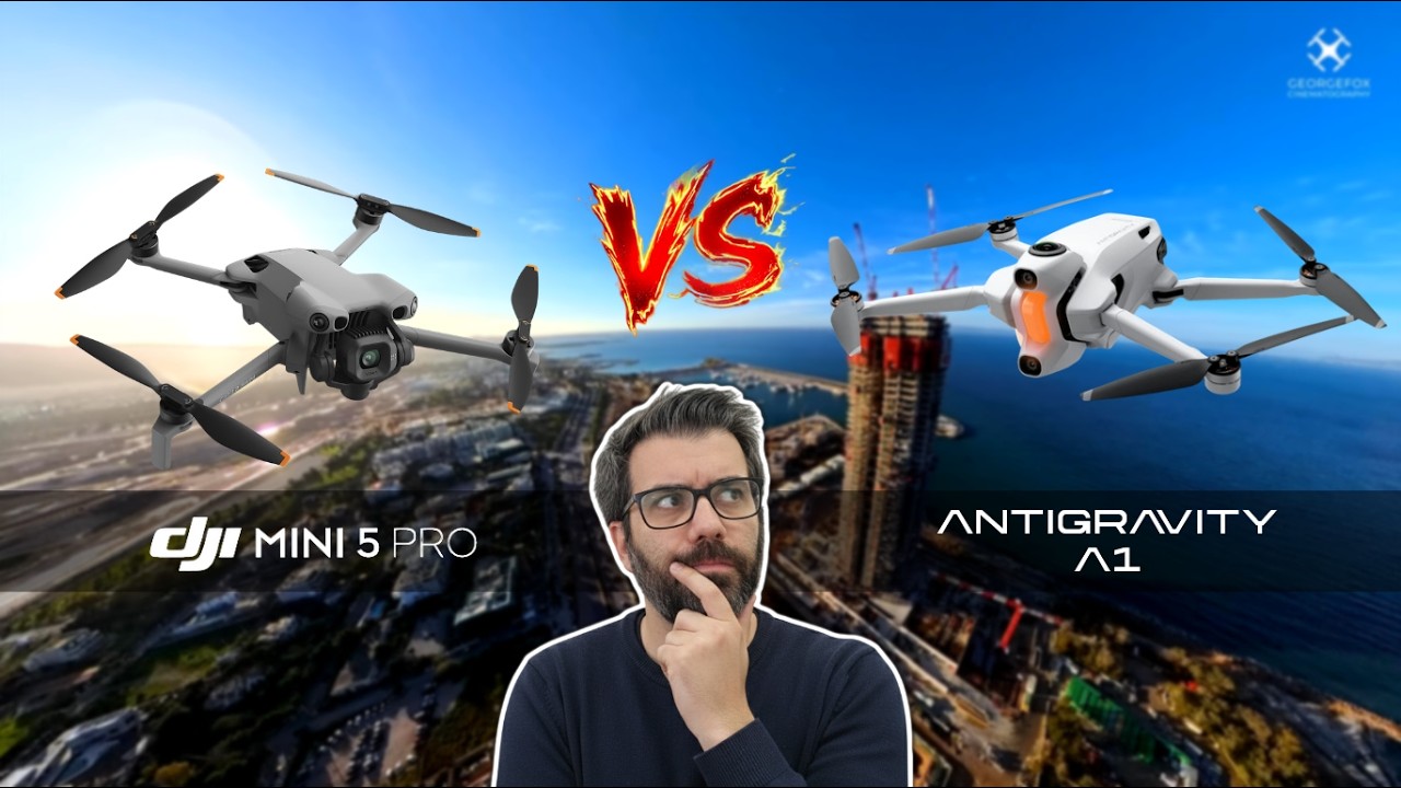 Antigravity A1 vs DJI Mini 5 Pro | Κι ομως υπάρχει σύγκριση!