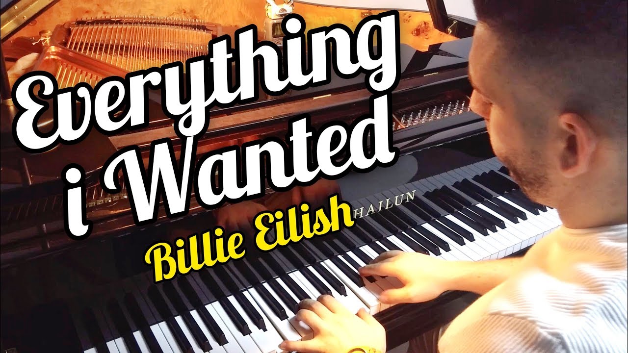 Billie Eilish - everything i wanted (Piano Cover)