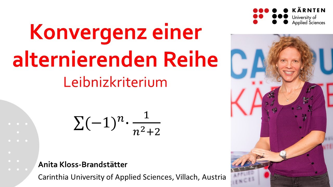 Konvergenz einer alternierenden Reihe - Leibnizkriterium