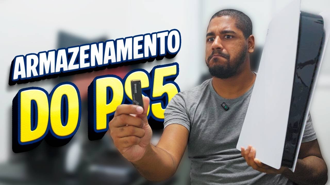 Como AUMENTAR a MEMÓRIA do PS5?!